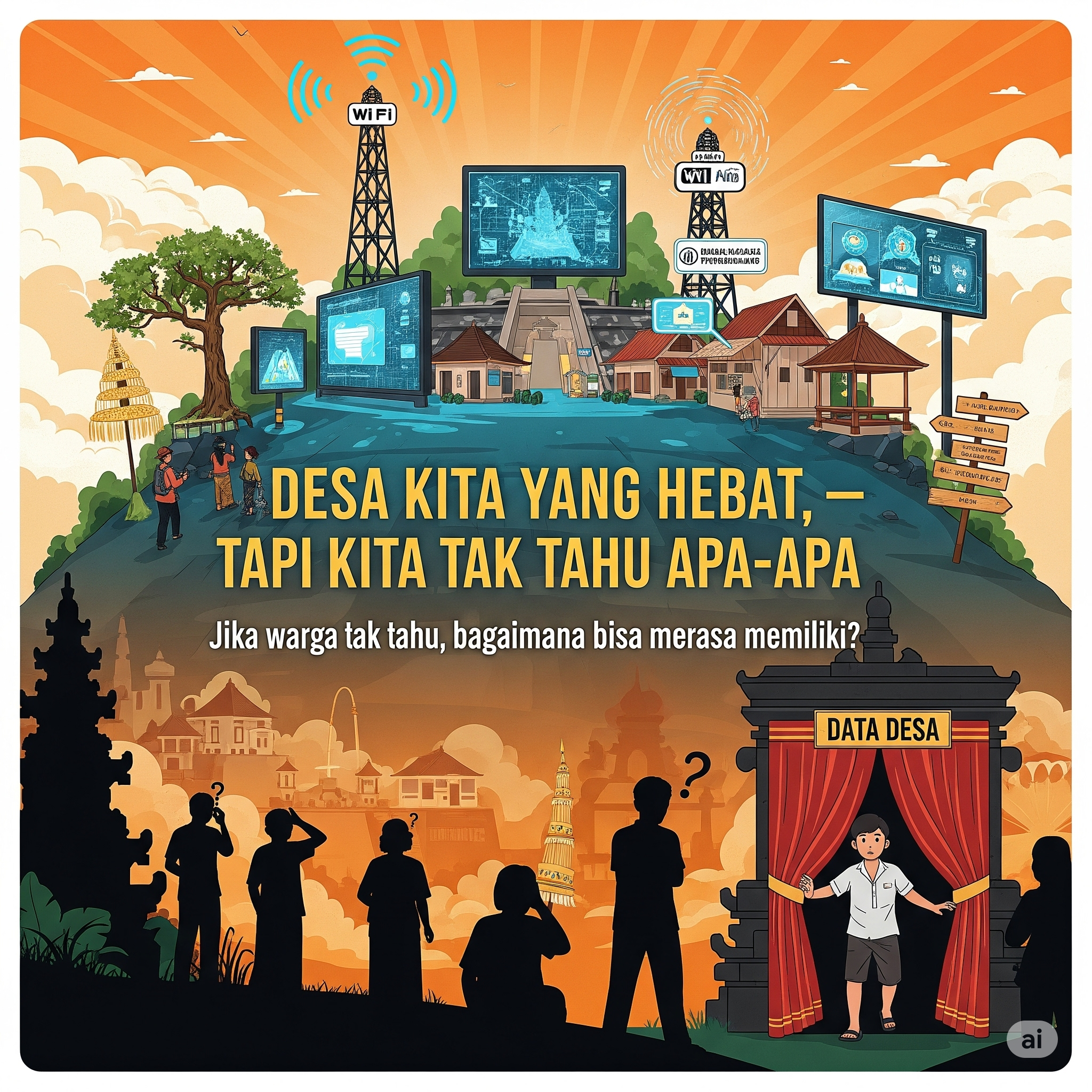 Desa Kita yang Hebat, Tapi Kita Tak Tahu Apa-Apa